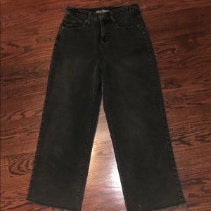 Black Wild Fable wide leg jeans.